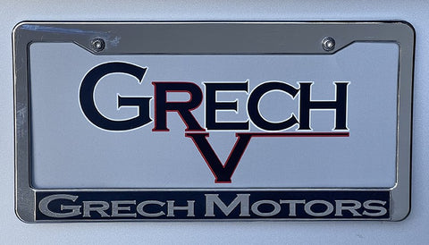 Grech RV License Plate Frame
